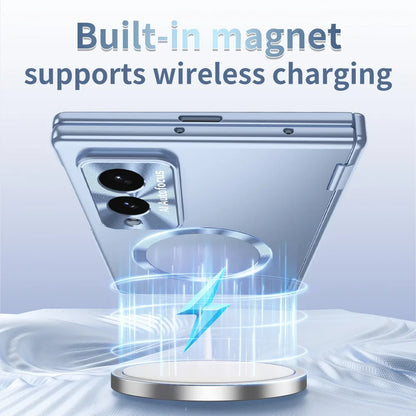 Magnetic Hinge Case with Glass & Stylus For Galaxy Z Fold Series