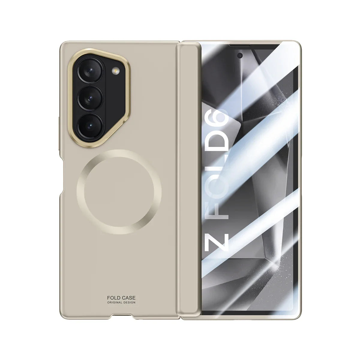 Magnetic Shockproof Case With Bracket And Full Protection Z Fold