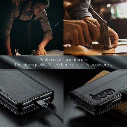 Luxury Flip Leather Case with Magnet for Z Fold