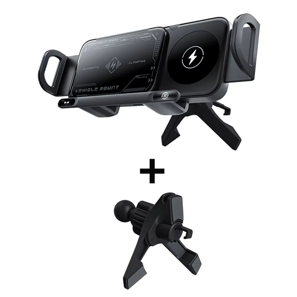 AutoGrip Pro™ – Premium Wireless Charging Car Mount & Phone Holder