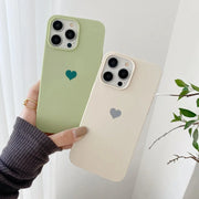 Summer Candy Love Heart Soft Case For iPhone Series