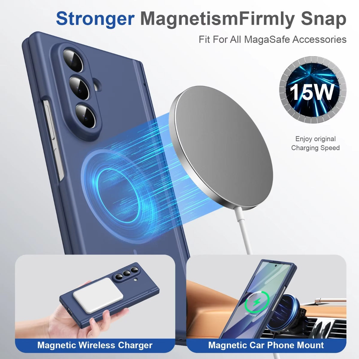 Hinge Protective for Magsafe Magnetic Phone Case For Z Fold