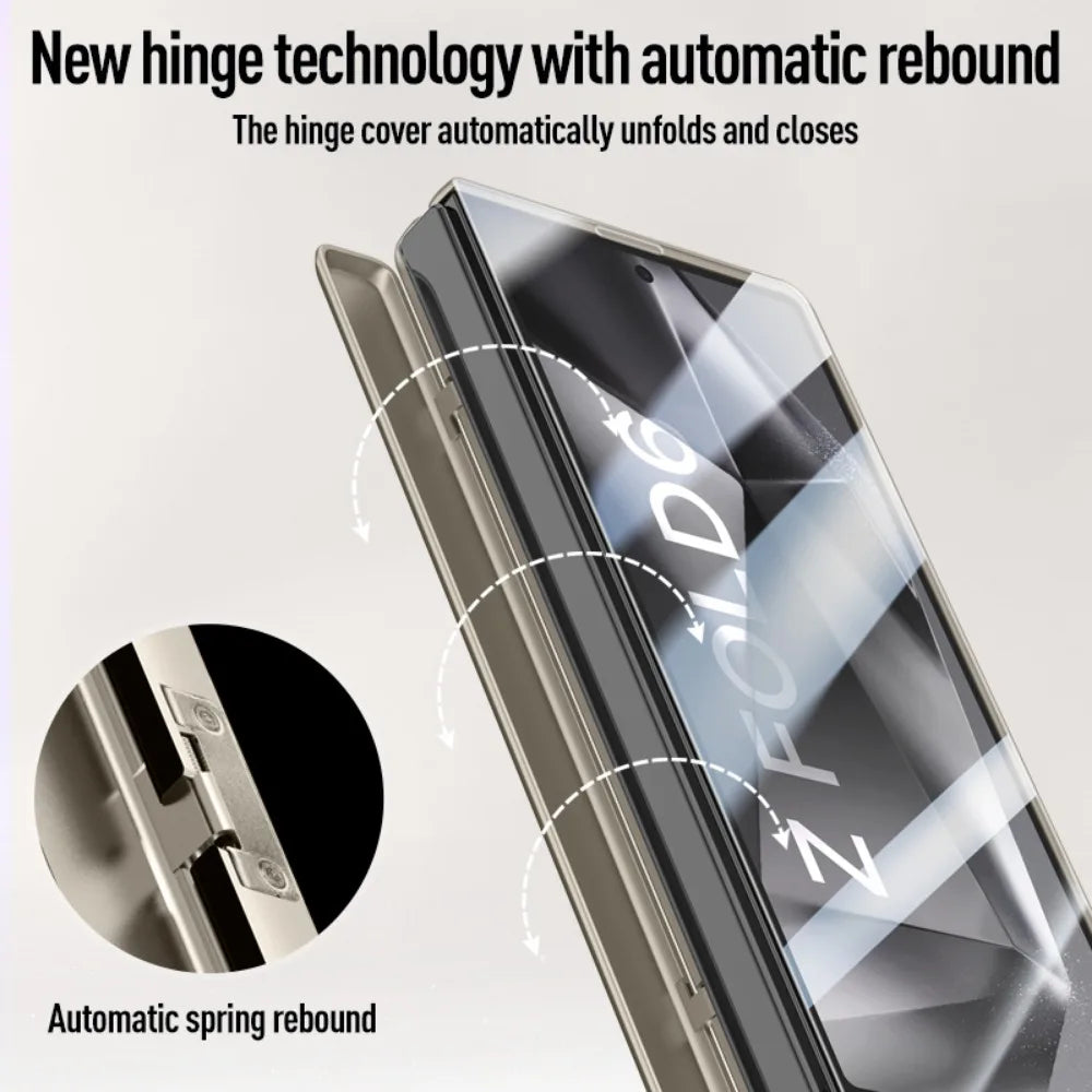 Magnetic Shockproof Case With Bracket And Full Protection Z Fold