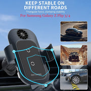 Wireless Car Charger For Samsung Galaxy Z Flip Series