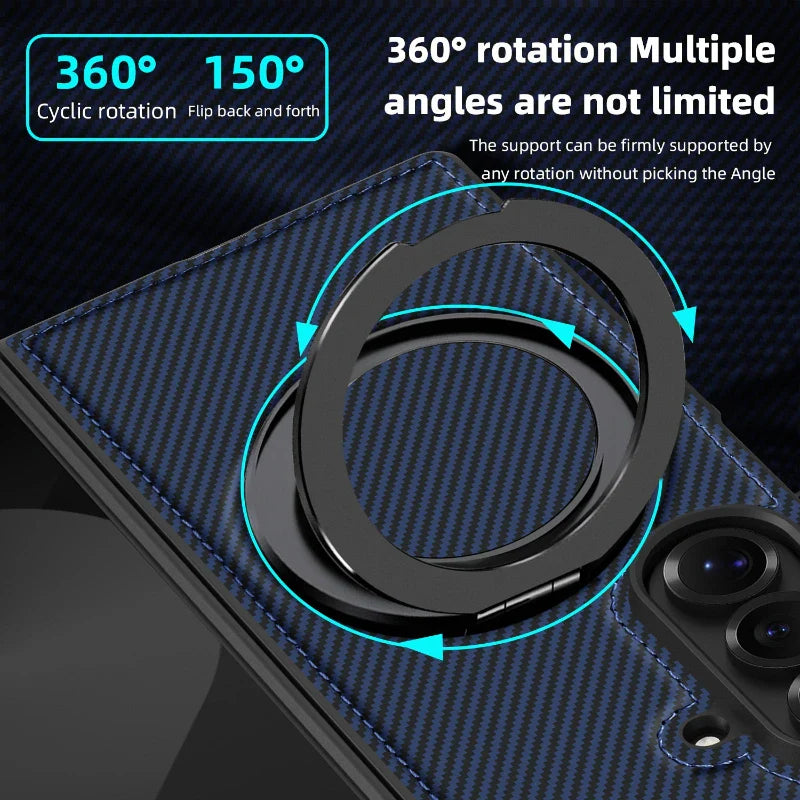 360° Rotating Stand Case with Premium Protection For Z Fold Series