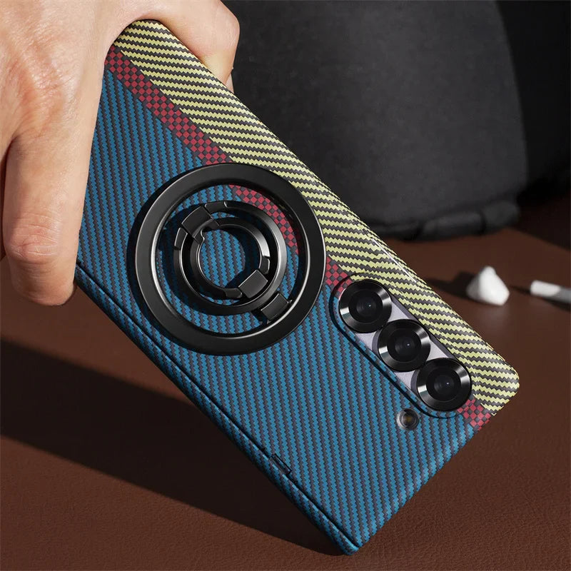 360° Carbon Fiber Protective Case For Z Fold Series