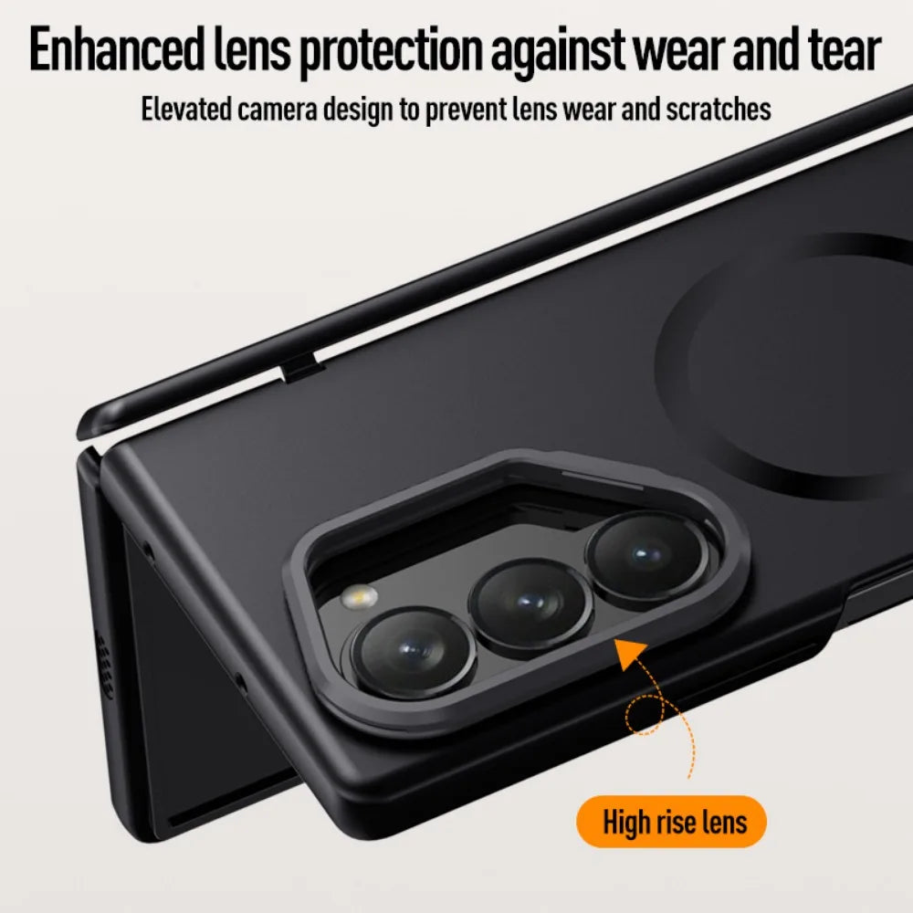 Magnetic Shockproof Case With Bracket And Full Protection Z Fold
