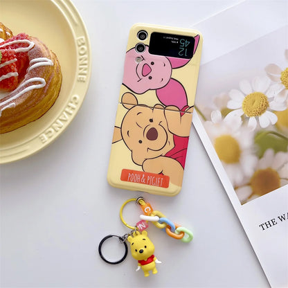 Cute Cartoon  Pendant Cases for Samsung Galaxy Z Flip Series