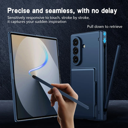 Wallet Stand Shield with Pen Slot & Screen Protection For Z Fold