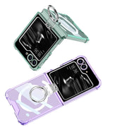 Samsung Galaxy Z Flip Series | Magsafe Clear Airbag Ring Phone Case