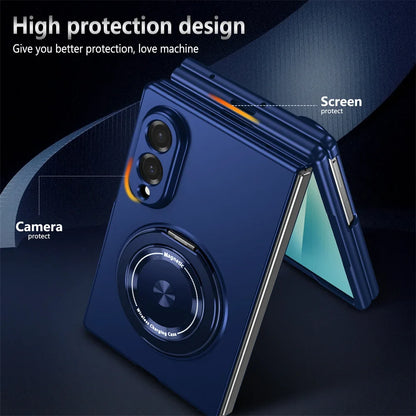 Magnetic Ring Stand Armor For Galaxy Z Fold 8 Series