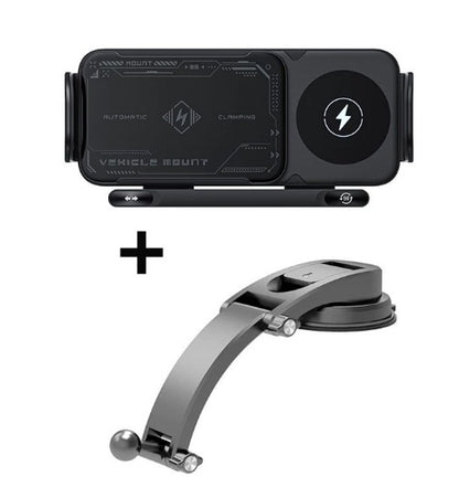 AutoGrip Pro™ – Premium Wireless Charging Car Mount & Phone Holder