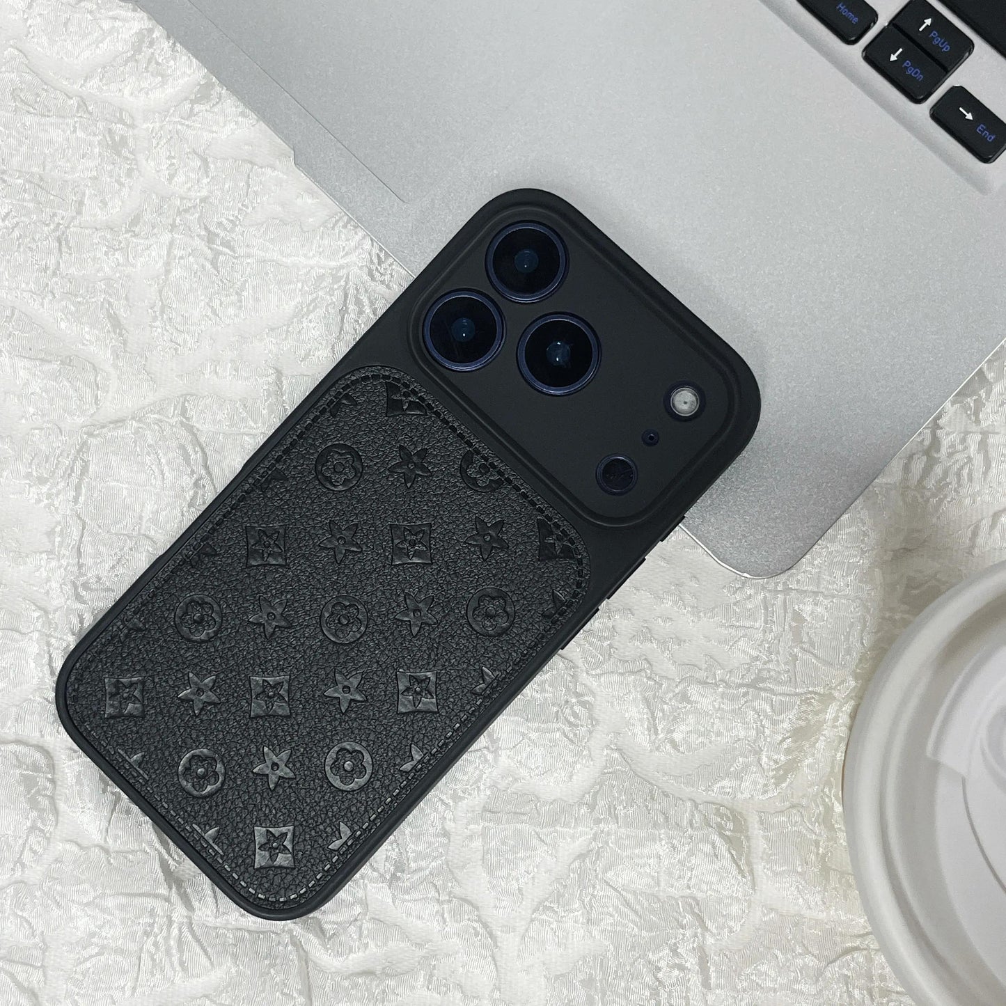 Premium Luxury Leather Case for iPhone Pro Max & Plus