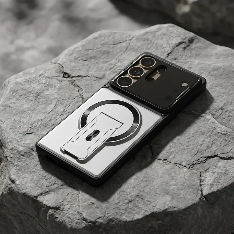 Shockproof Magnetic Kickstand Case for S Series with Camera Protection