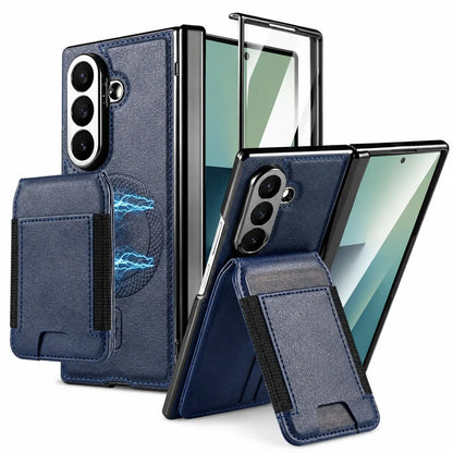 Magnetic Wallet Stand Case For Galaxy Z Fold Series