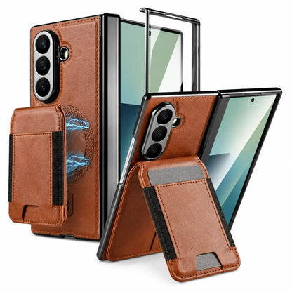 Magnetic Wallet Stand Case For Galaxy Z Fold Series