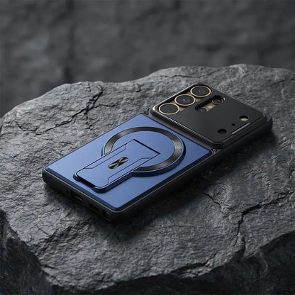 Shockproof Magnetic Kickstand Case for S Series with Camera Protection