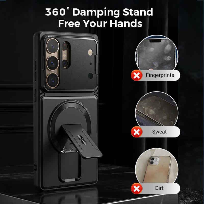 Shockproof Magnetic Kickstand Case for S Series with Camera Protection
