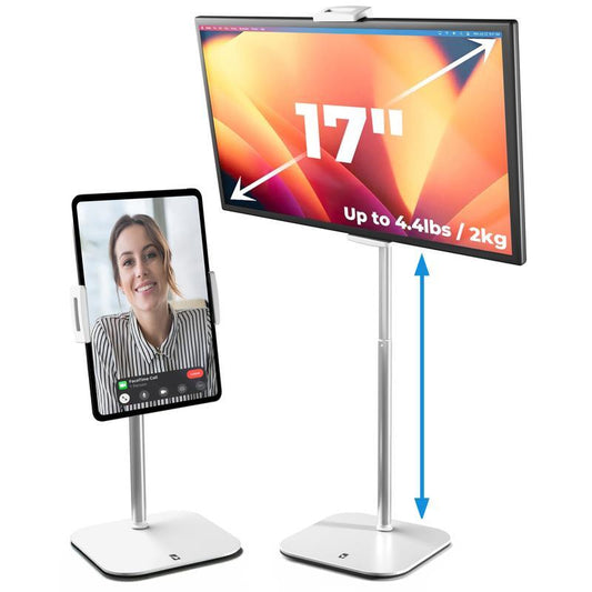 TabStand Elite™ 360° Adjustable Tablet & Portable Monitor Stand – Foldable Aluminum Holder for iPad Pro, Air, Mini & 17” Devices