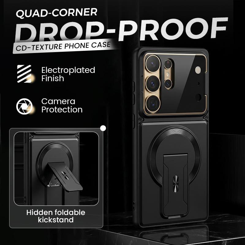 Shockproof Magnetic Kickstand Case for S Series with Camera Protection