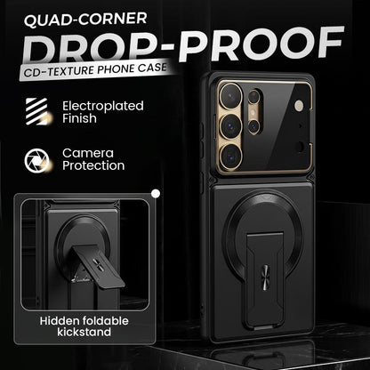 Shockproof Magnetic Kickstand Case for S Series with Camera Protection