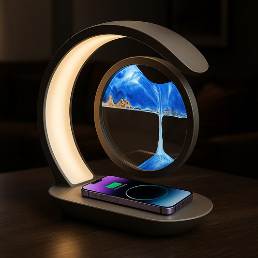 3-in-1 Smart Night Light, Charger & Desk Décor