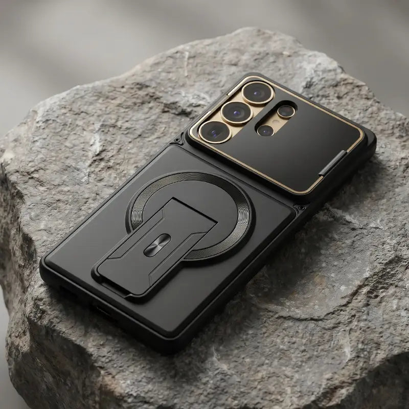Shockproof Magnetic Kickstand Case for S Series with Camera Protection