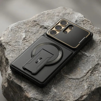 Shockproof Magnetic Kickstand Case for S Series with Camera Protection