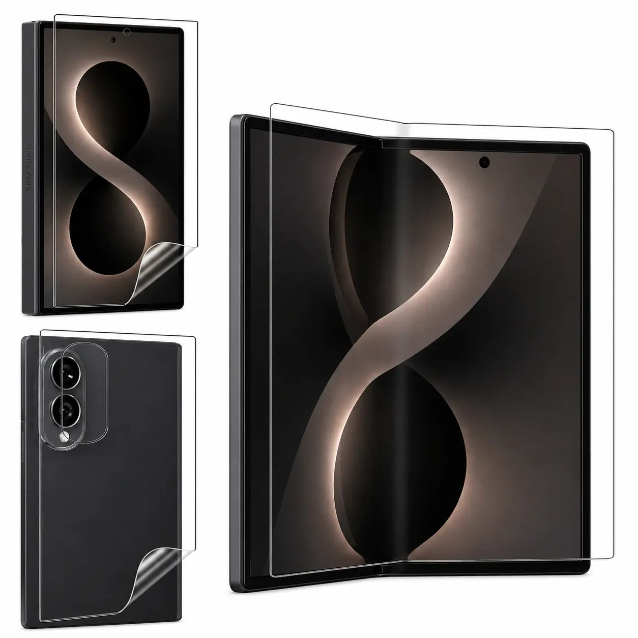 3-in-1 Screen Protector Set for Samsung Galaxy Z Fold 8 Series