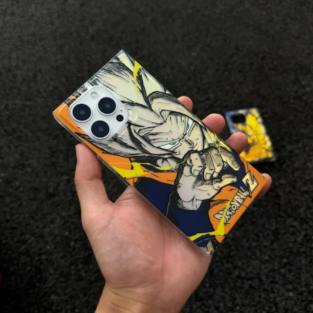 Trendsetting Anime Adventure Square iPhone Case