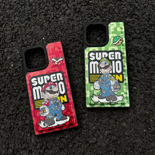 Playful Cartoon Square iPhone Case