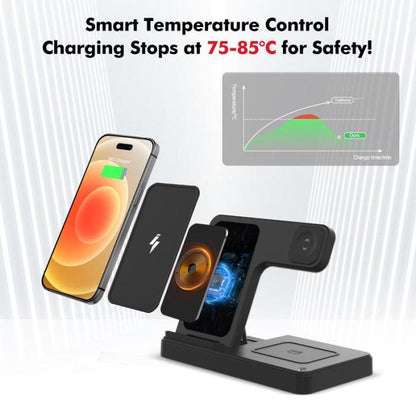 Universal 3-in-1 Pro Charging Station – Phone, Watch & AirPods