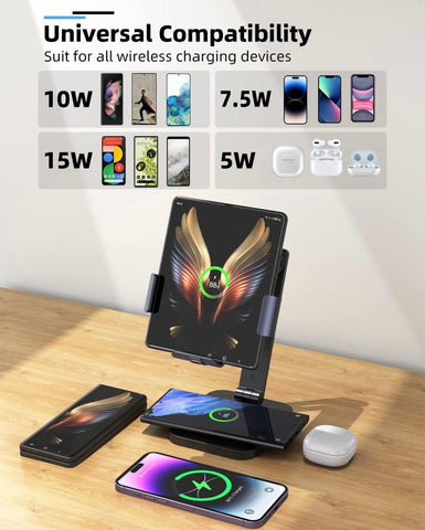 2 in1 Wireless Charger Station for Samsung Galaxy Z Fold Series