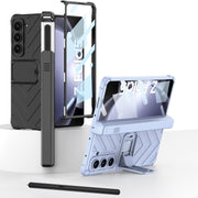 Magnetic Hinge Case Slide Pen Holder For Samsung Galaxy Z Fold 5