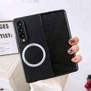 Silicone shockproof Magnetic Charging  Case  For Samsung Galaxy Z Fold