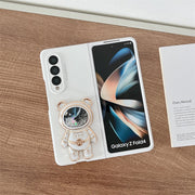 Cute Space Astronaut Case For Samsung Galaxy Z Fold