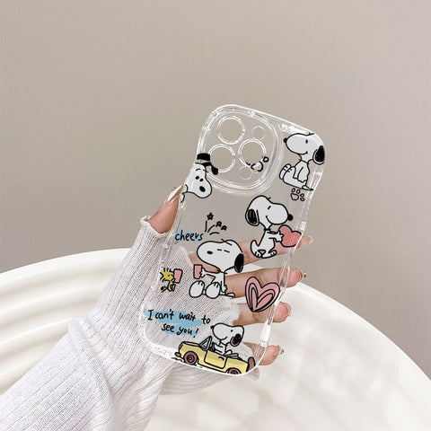 Cute Snoopy cartoon Case