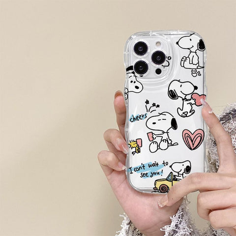 Cute Snoopy cartoon Case