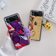 Pokemon Cartoon Case For Samsung Galaxy Z Flip Series