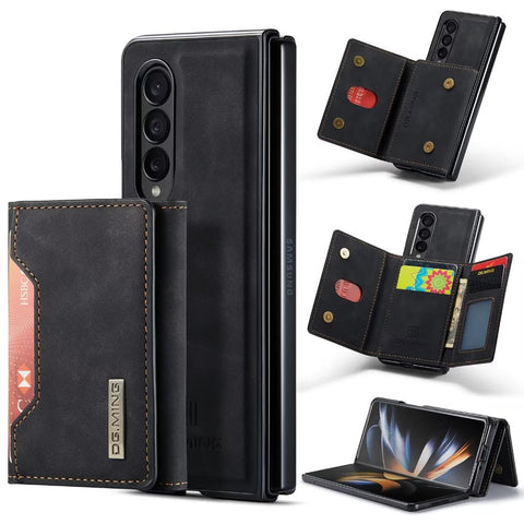 2 in 1 Detachable Leather Wallet Case For Samsung Galaxy Z Fold 4