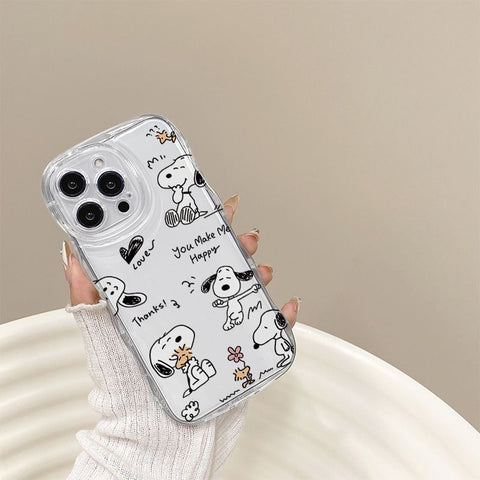 Cute Snoopy cartoon Case