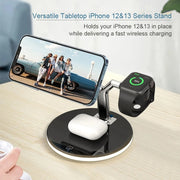 3 in 1 Magnetic Wireless Charger Stand For iPhone