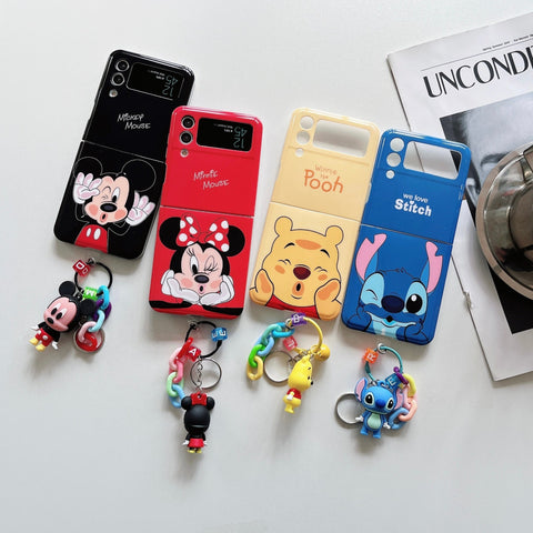 Disney keychain charm Phone Case For Samsung Galaxy Z Flip