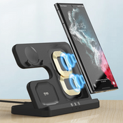 3 in 1 Wireless Charging Station for All Samsung Phones