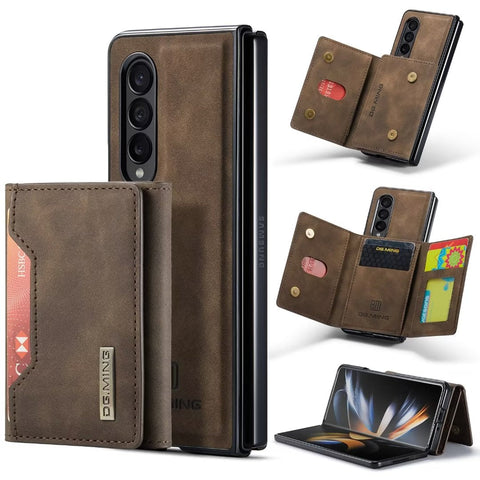 2 in 1 Detachable Leather Wallet Case For Samsung Galaxy Z Fold 4