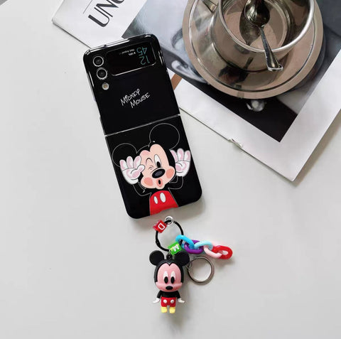 Disney keychain charm Phone Case For Samsung Galaxy Z Flip