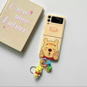 Disney keychain charm Phone Case For Samsung Galaxy Z Flip