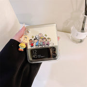 Cute Cartoon Phone Cover For Samsung Z Flip 3 5G